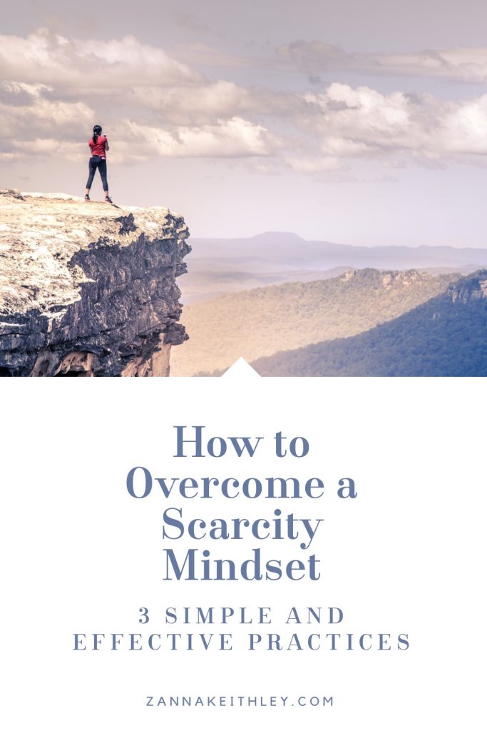 how to overcome a scarcity mindset