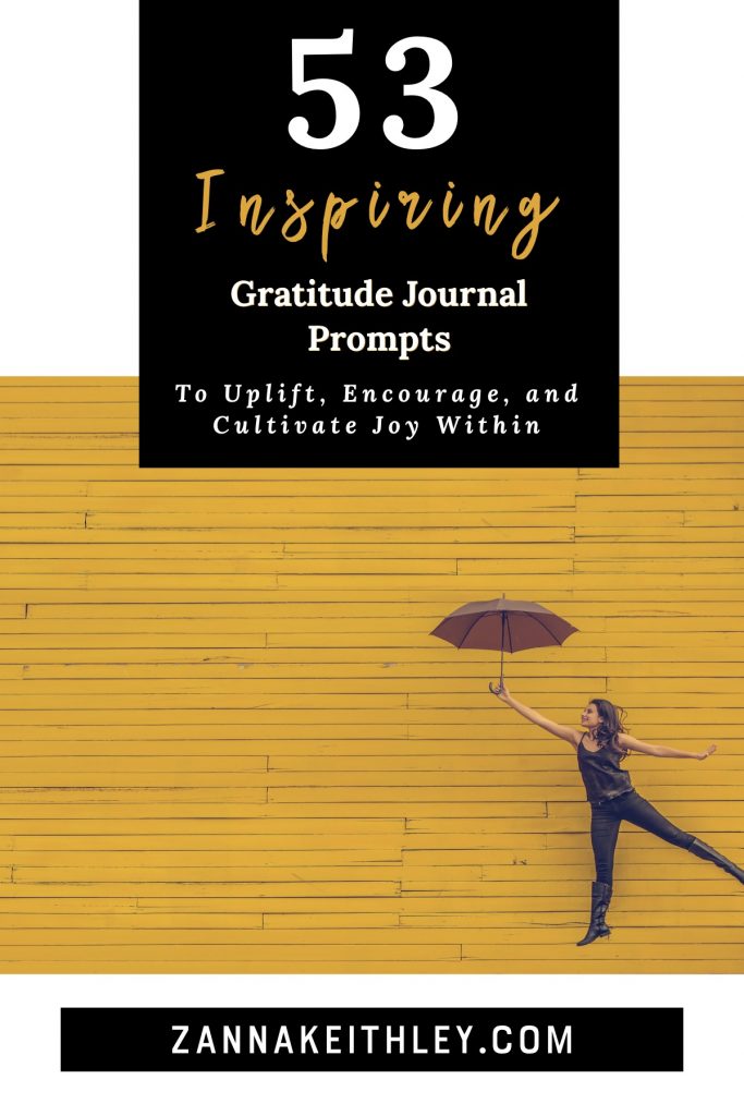 gratitude journal prompts