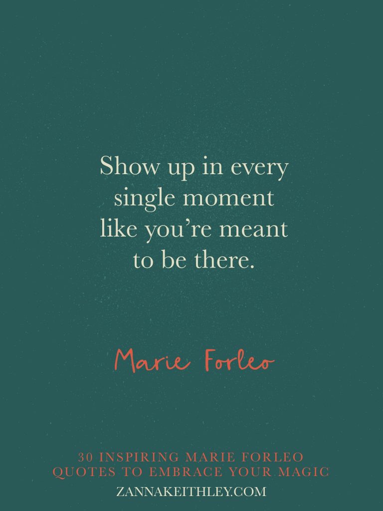 Marie Forleo quotes