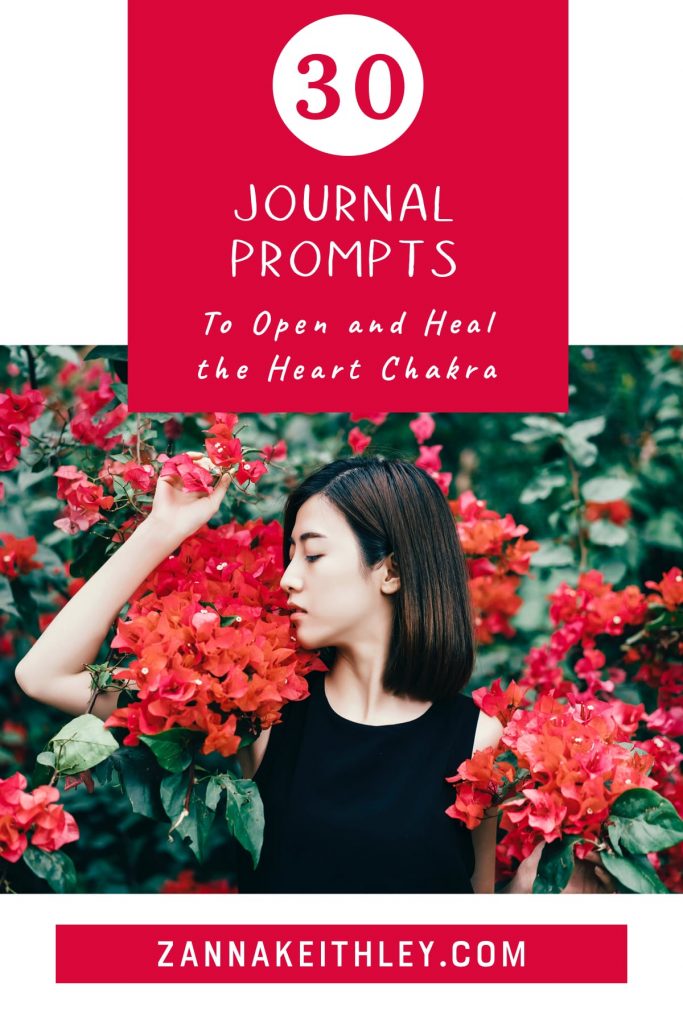 heart chakra journal prompts