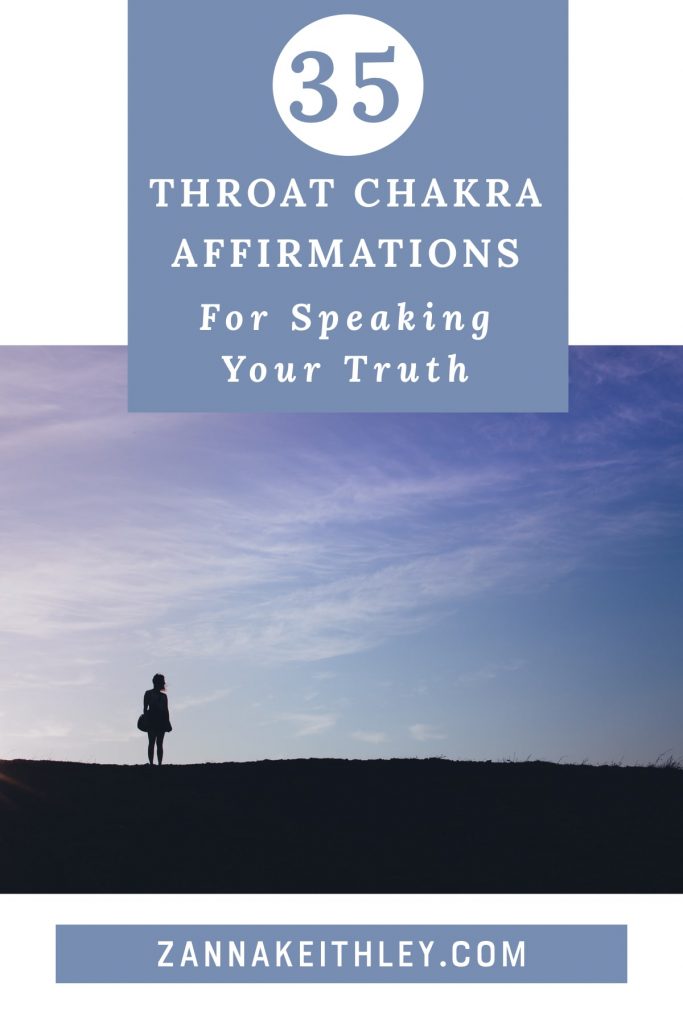 throat chakra affirmations