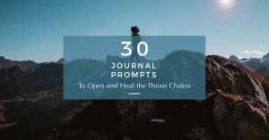 throat chakra journal prompts