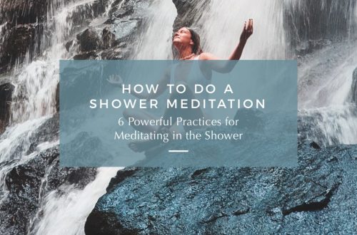 shower meditation