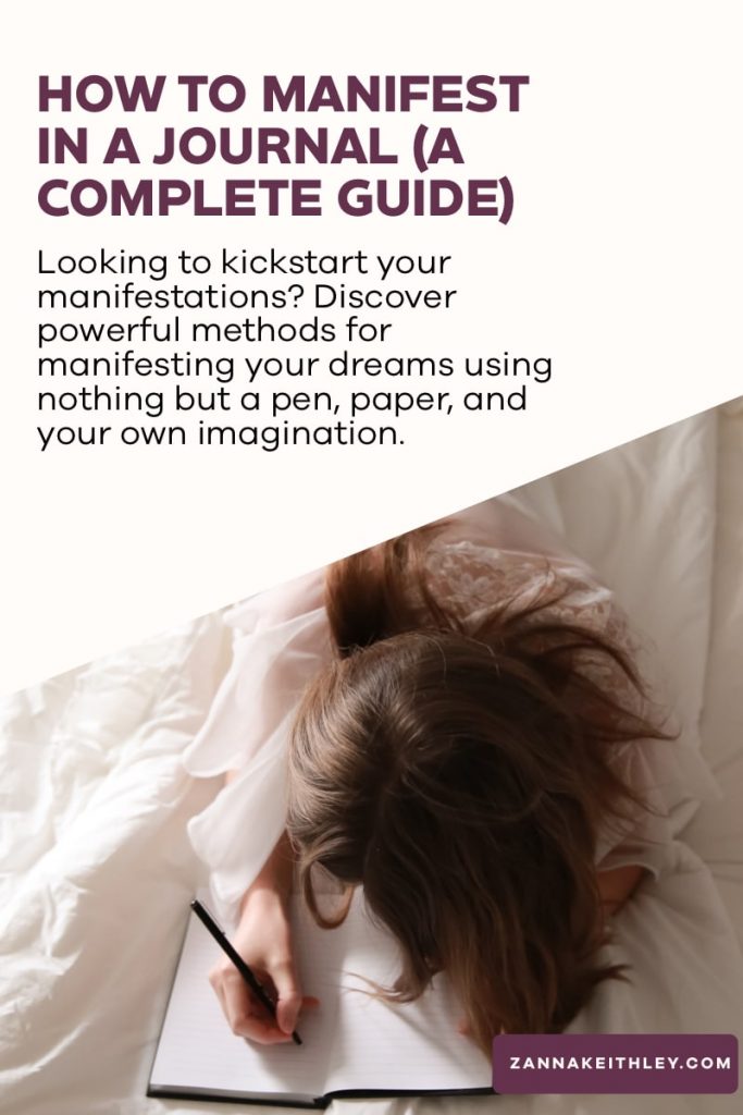 How To Use Manifestation Journal (5 Powerful Templates)