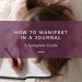 how to manifest in a journal