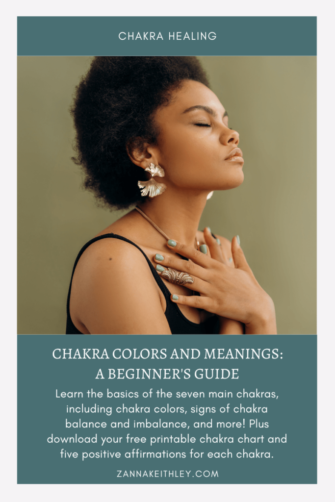 Chakras 101: Beginner's Guide to 7 Chakras (Colors, Chart, and