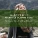 manifestation tips