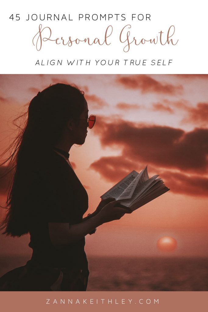 45 Personal Growth Journal Prompts to Be Your Best Self