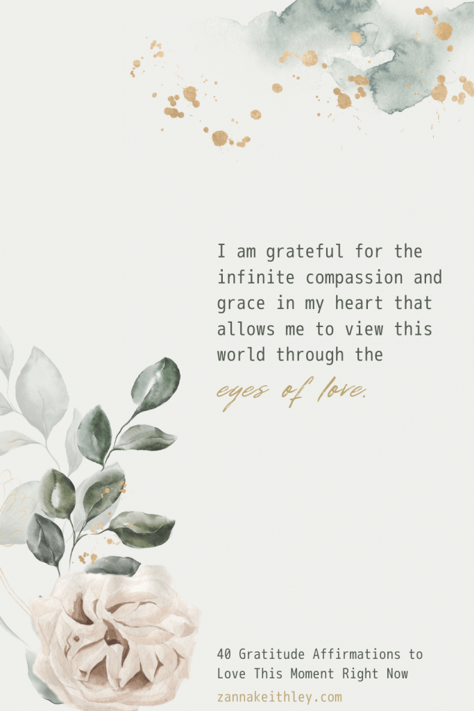 gratitude affirmations