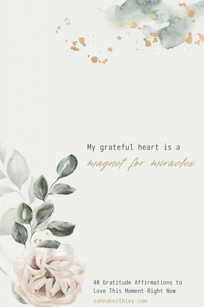 gratitude affirmations