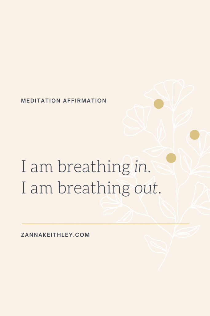 meditation affirmations