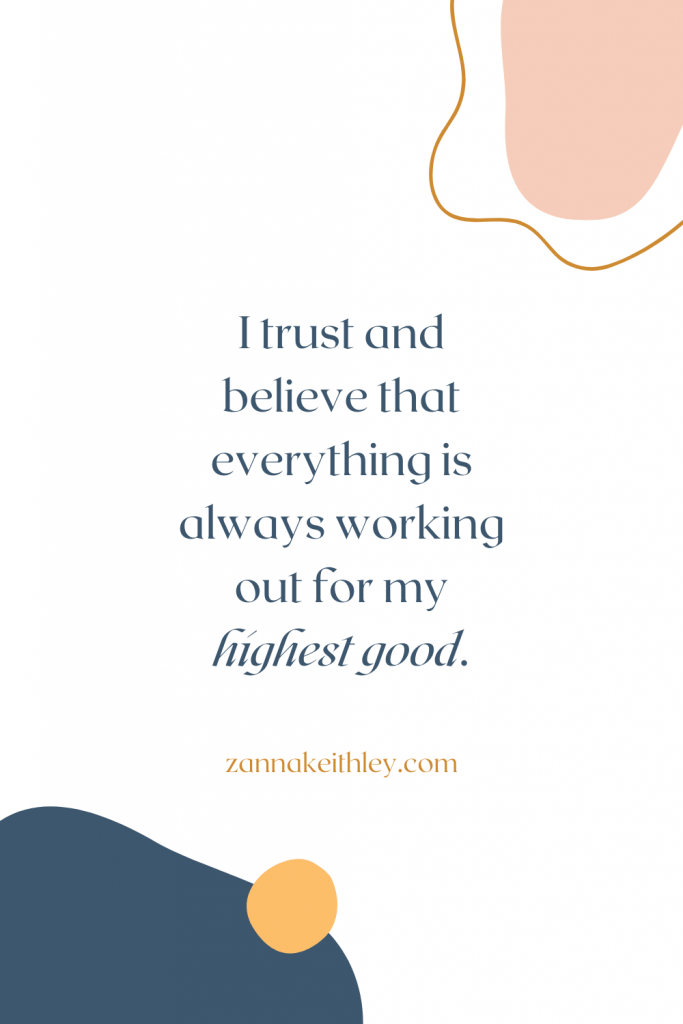 affirmations for faith