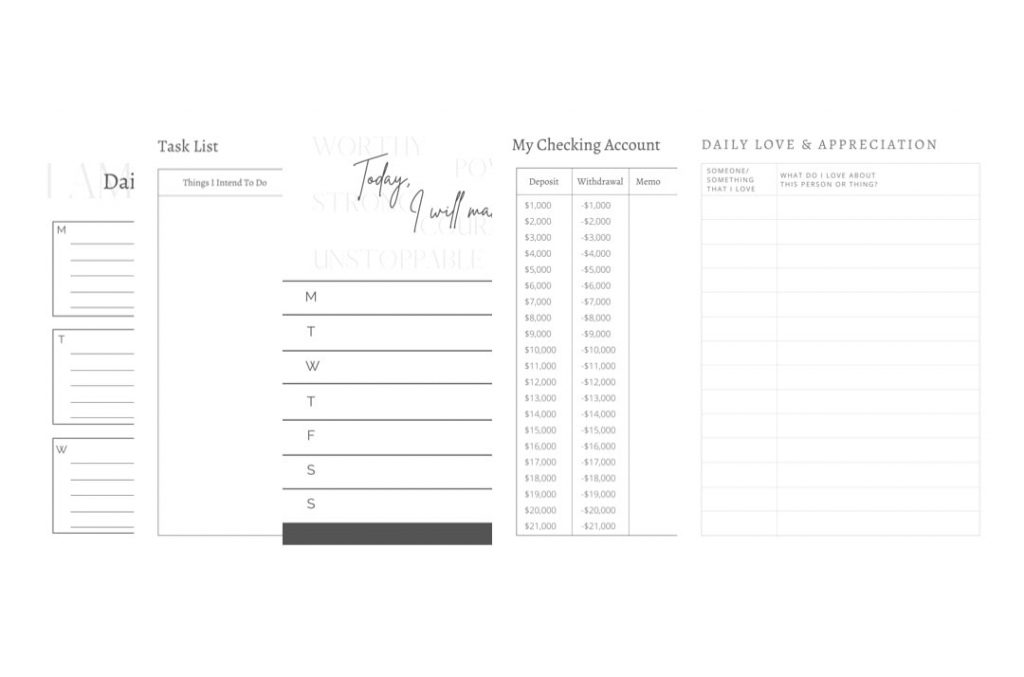 manifestation workbook