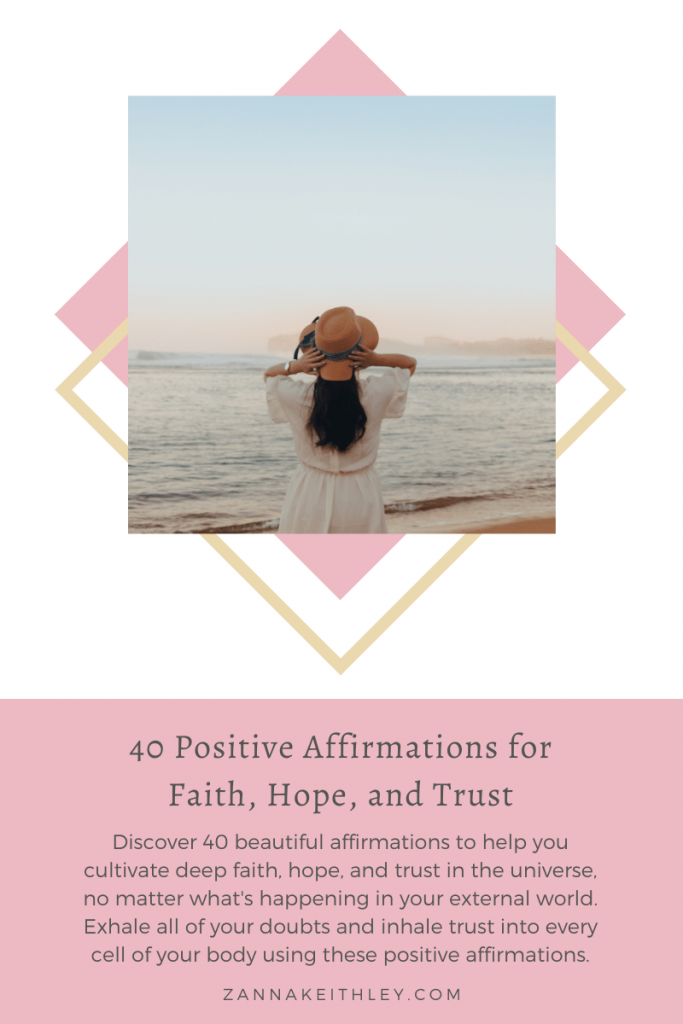 affirmations for faith