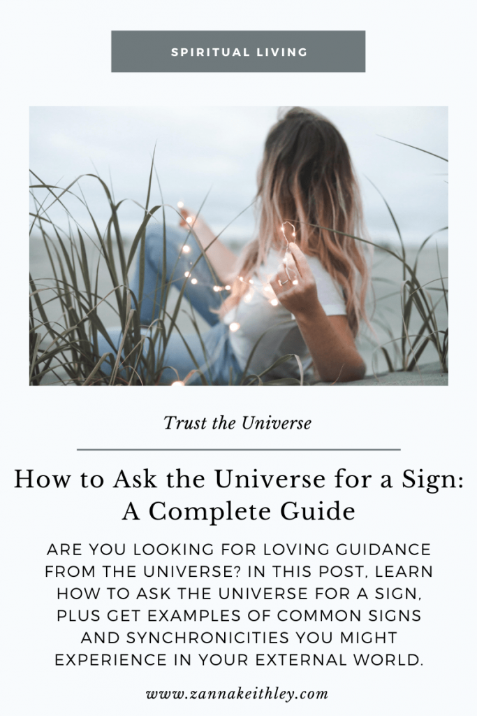 How to Ask the Universe for a Sign