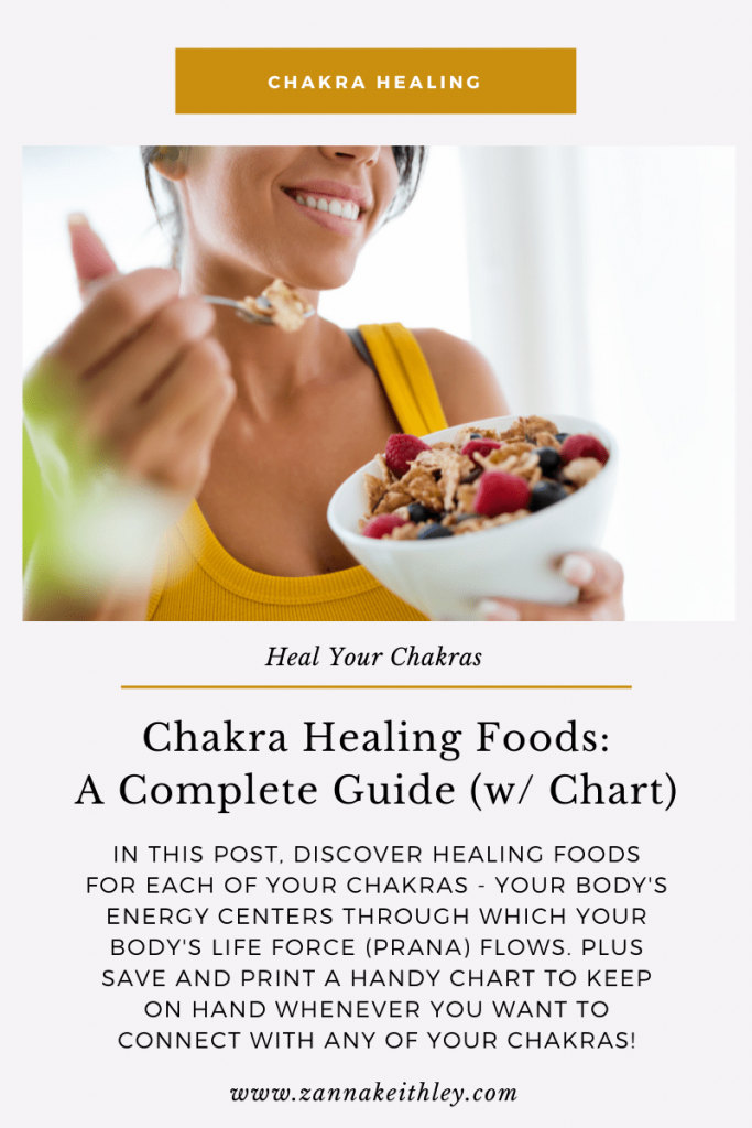 healing chakra foods
