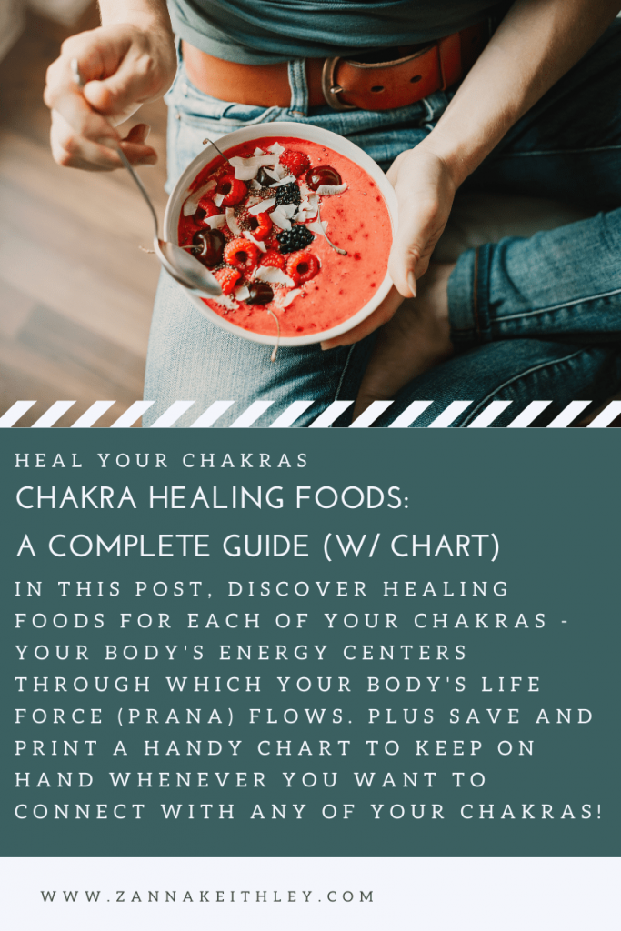 Chakra Healing Foods: A Complete Guide (w/ Chart)