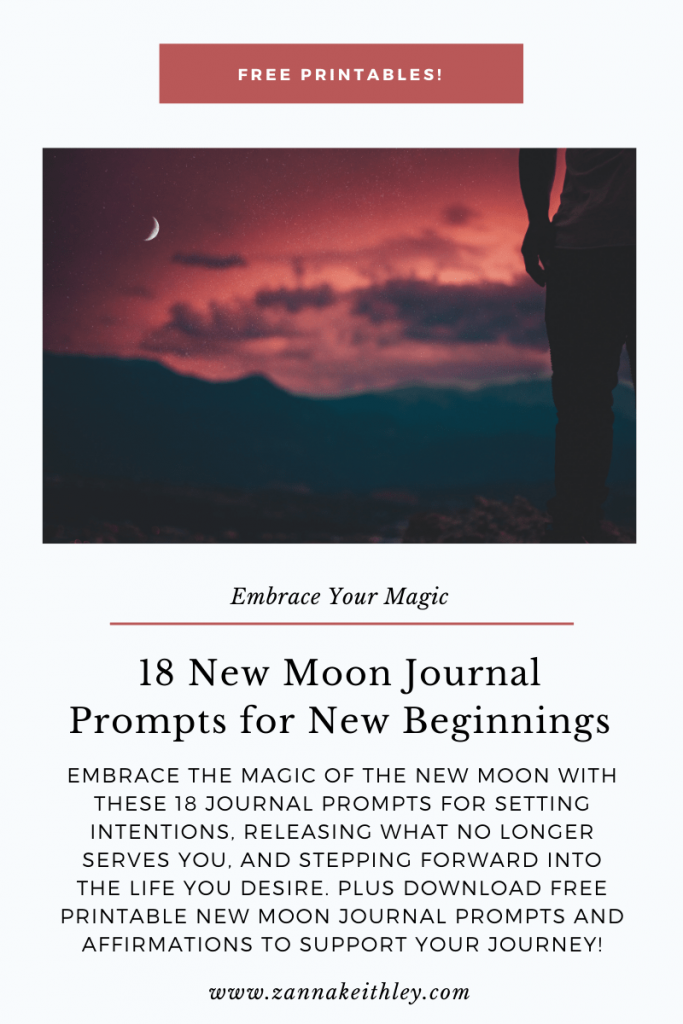 new moon journal prompts