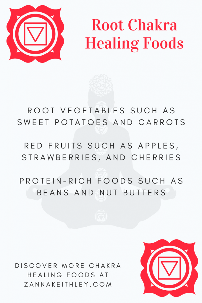 healing root chakra foods