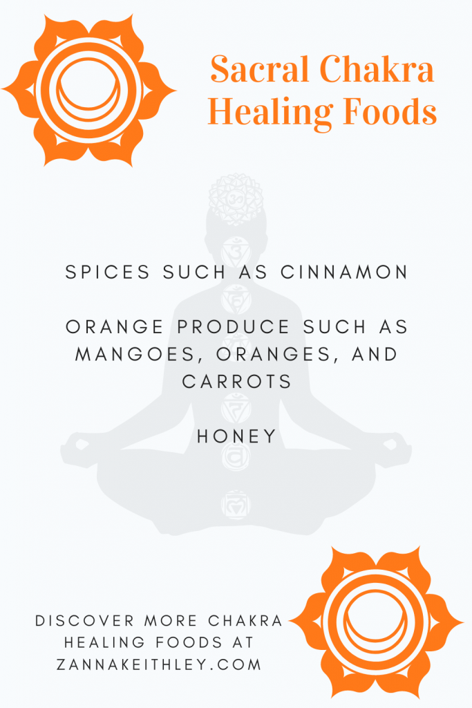 healing sacral chakra foods