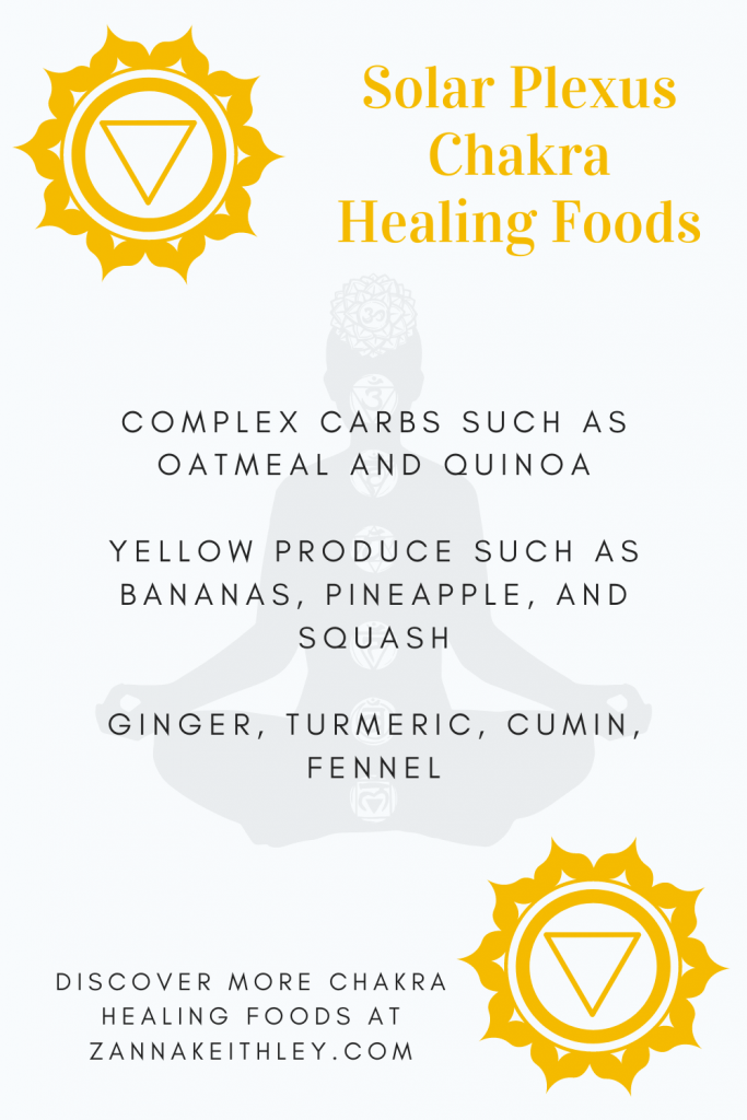 healing solar plexus chakra foods