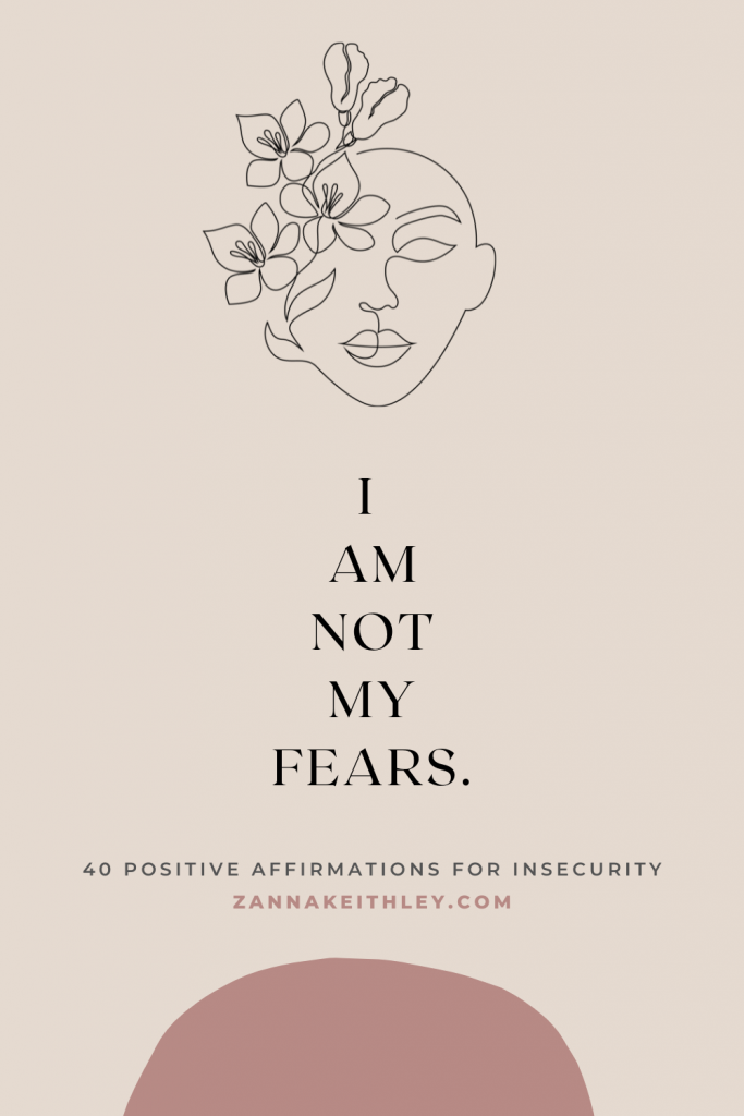 affirmations for insecurity