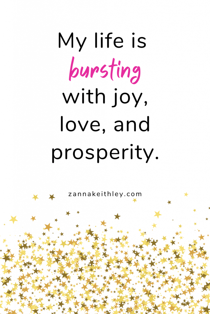 I Am Wealthy Healthy Happy Loved and Rich  Powerful Prosperity  Affirmations 