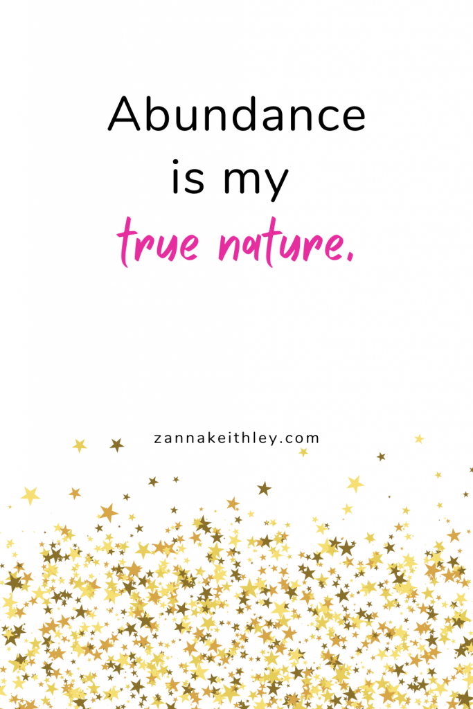 abundance affirmations