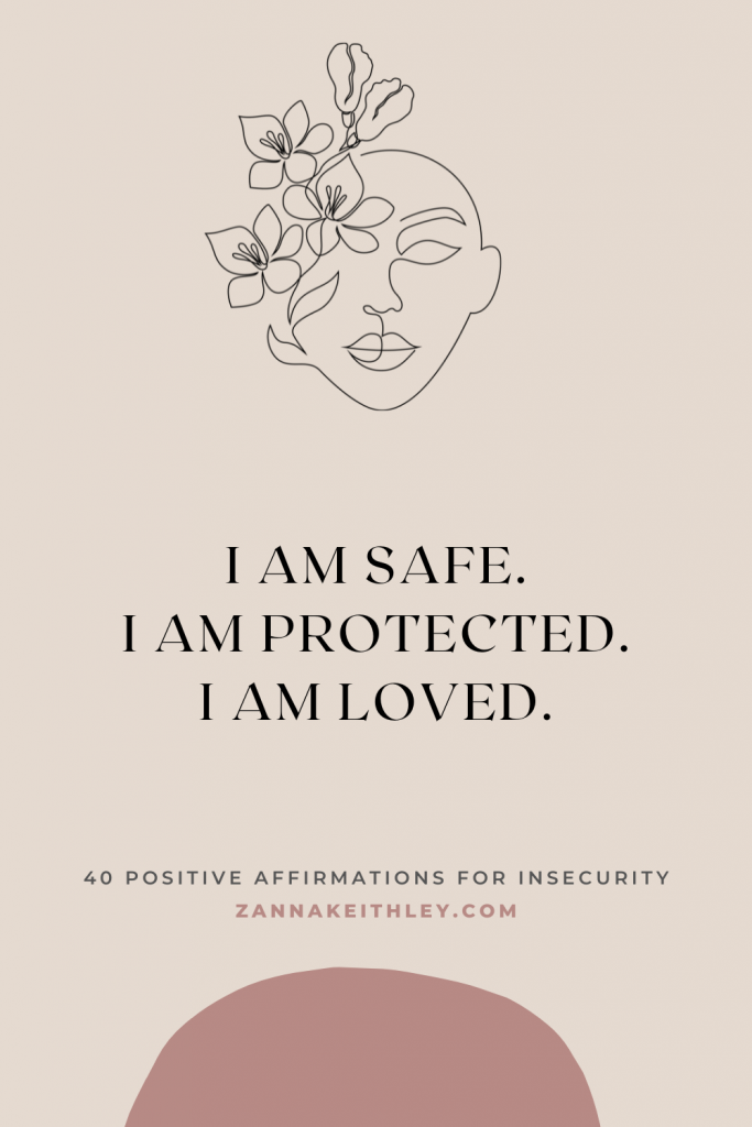 affirmations for insecurity