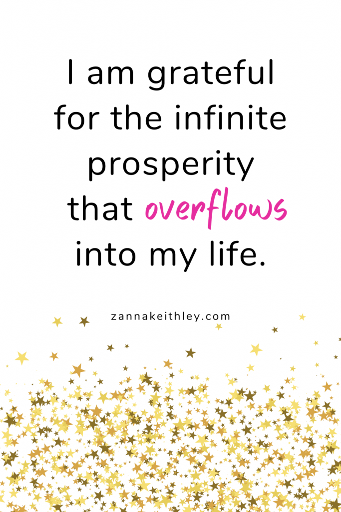 abundance affirmations