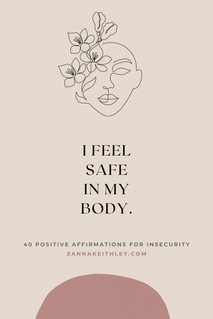 affirmations for insecurity