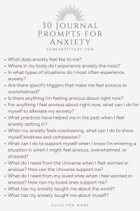 30 Gentle And Calming Journal Prompts For Anxiety