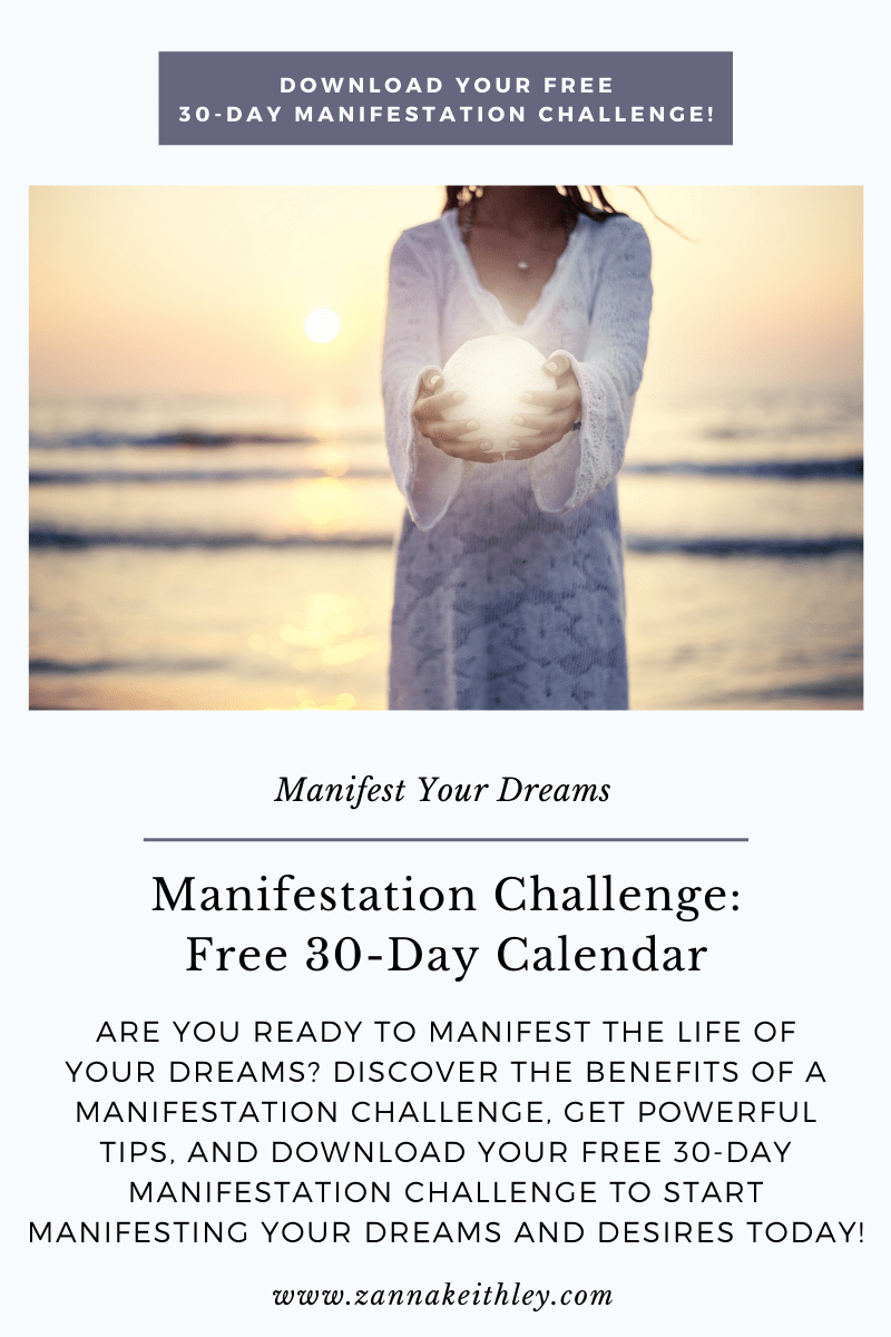 Manifestation Challenge Free 30Day Calendar