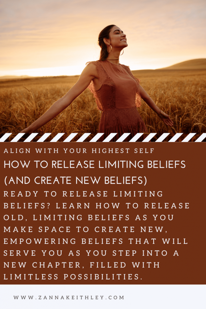 How To Release Limiting Beliefs and Create New Beliefs 