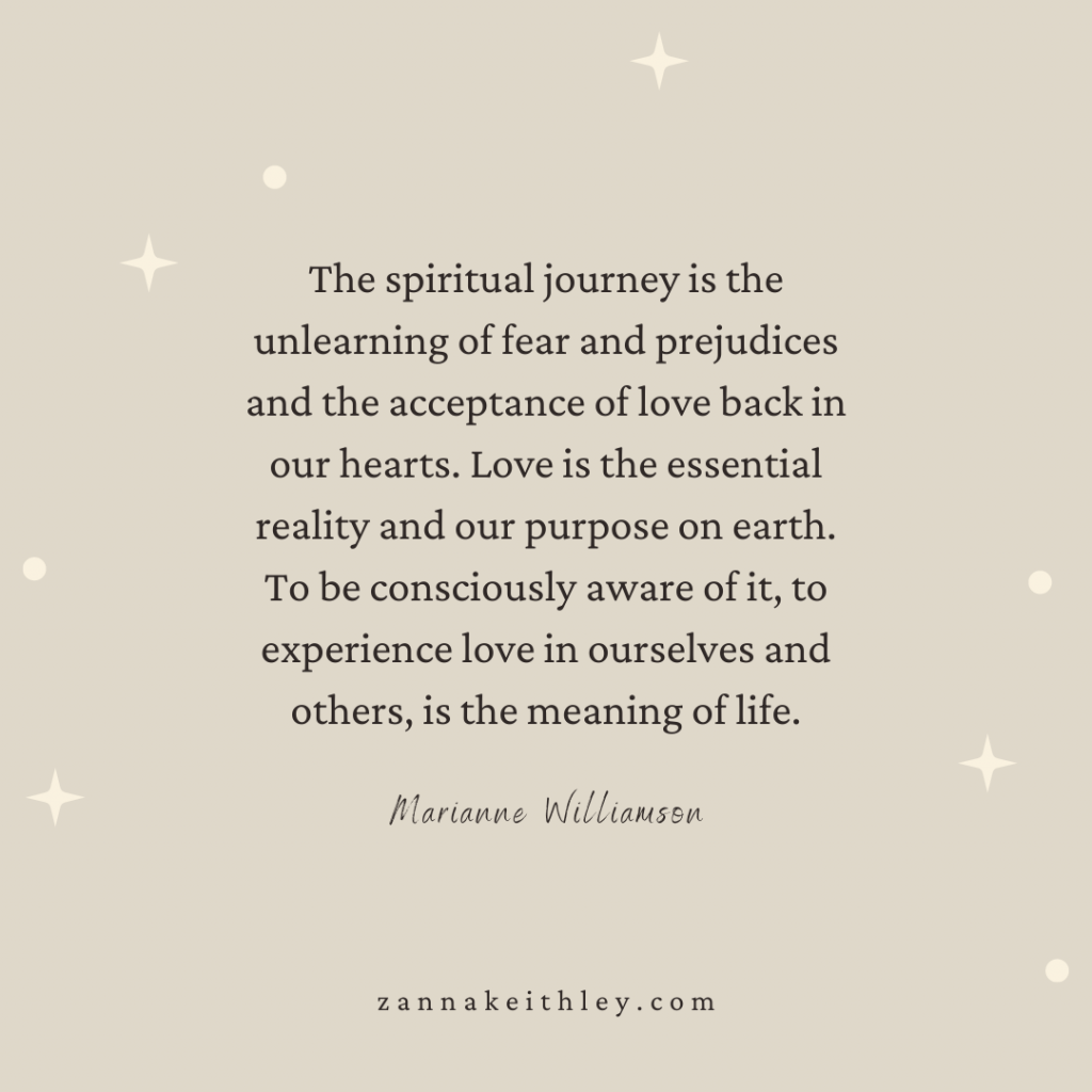 spiritual journey messages