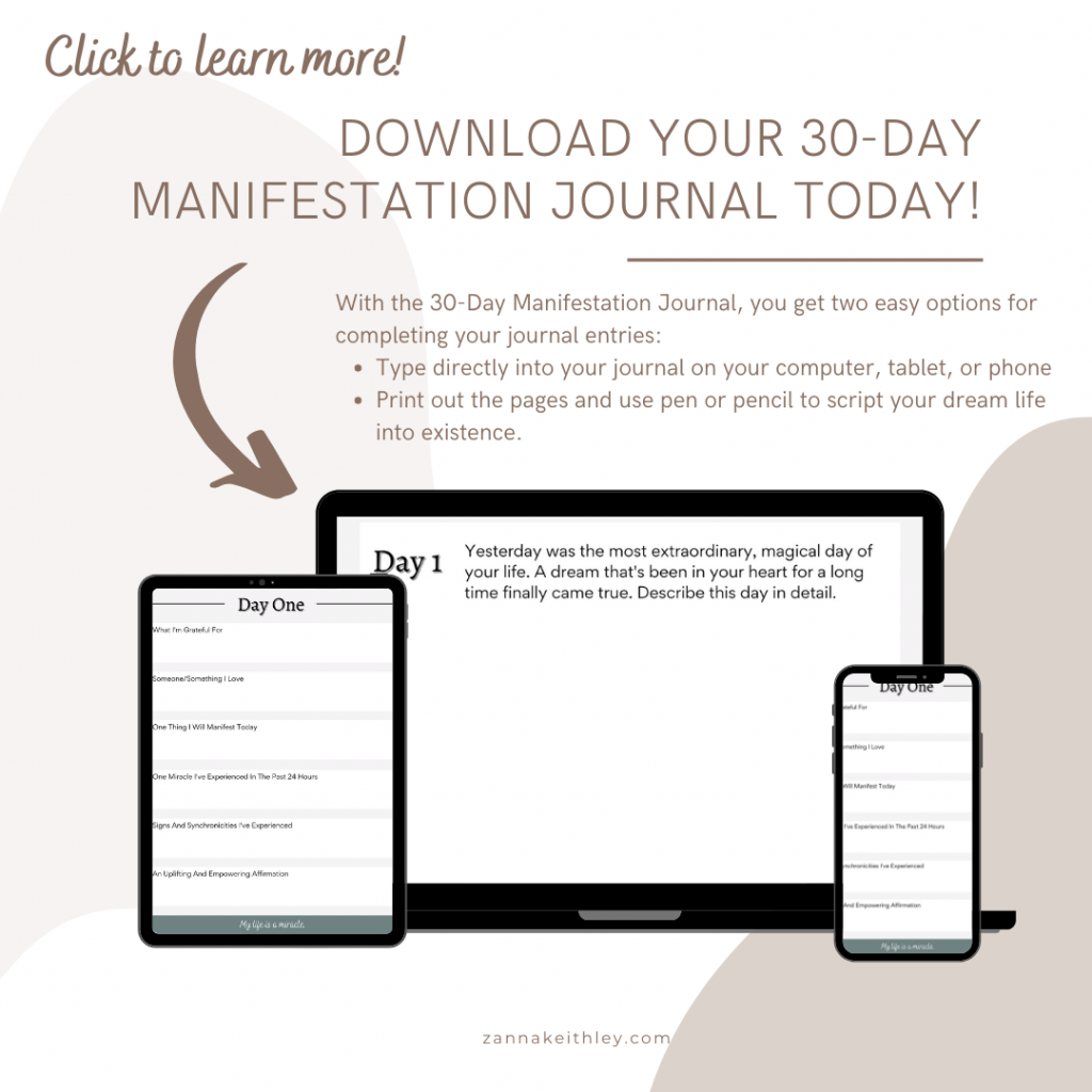 Download your 30-day manifestation journal today