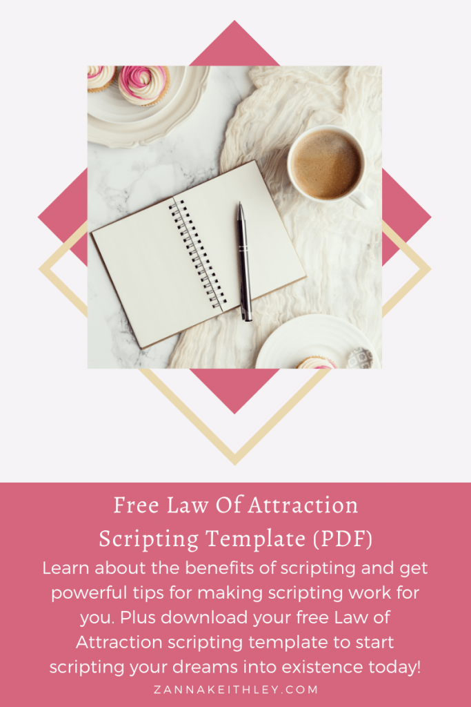 Law of Attraction Scripting Template (Free PDF Template)