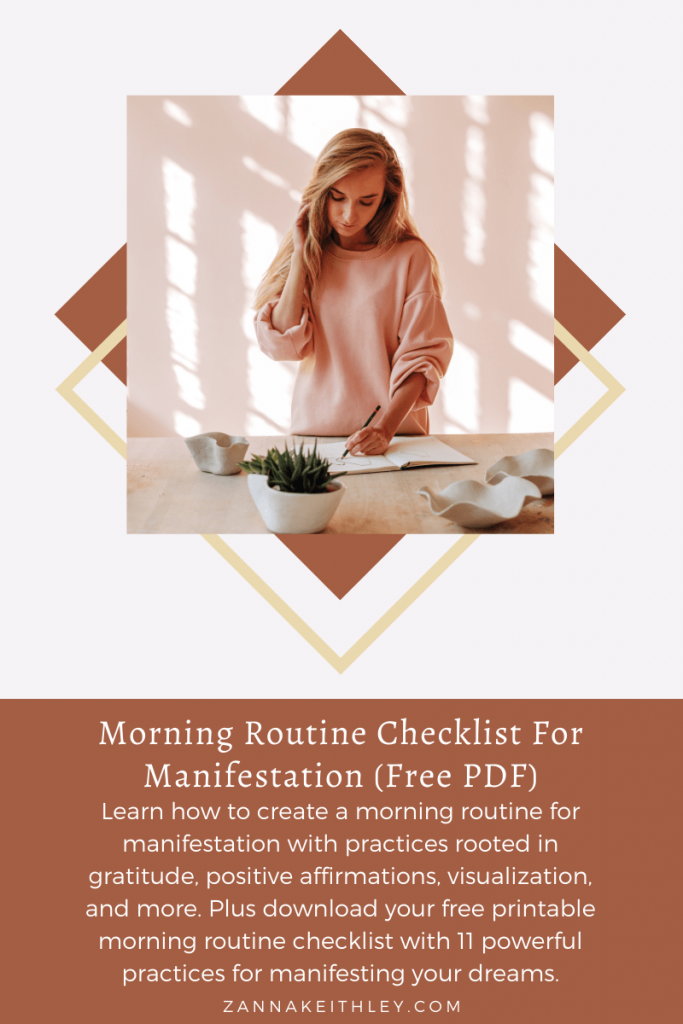 morning routine checklist