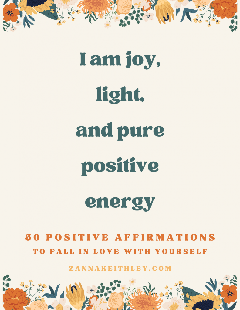 affirmations to fall in love with yourself