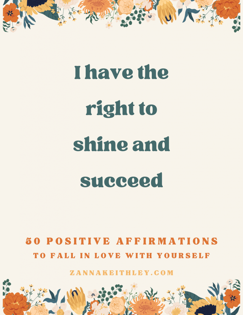 affirmations to fall in love with yourself