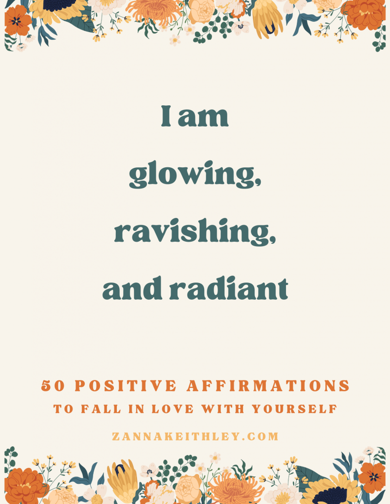 affirmations to fall in love with yourself