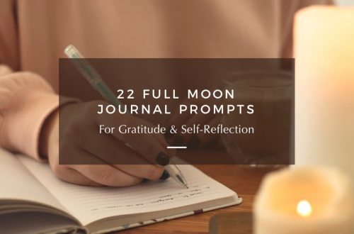 full moon journal prompts