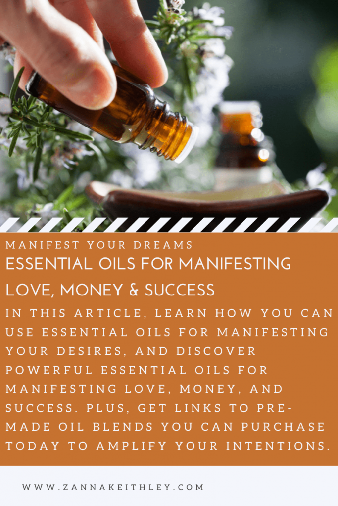 essential oils for manifesting