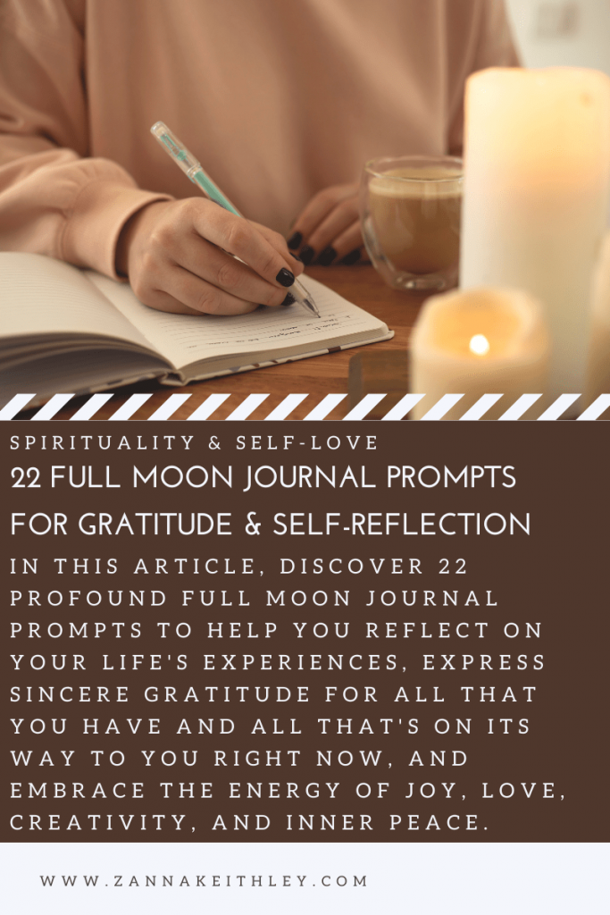 full moon journal prompts