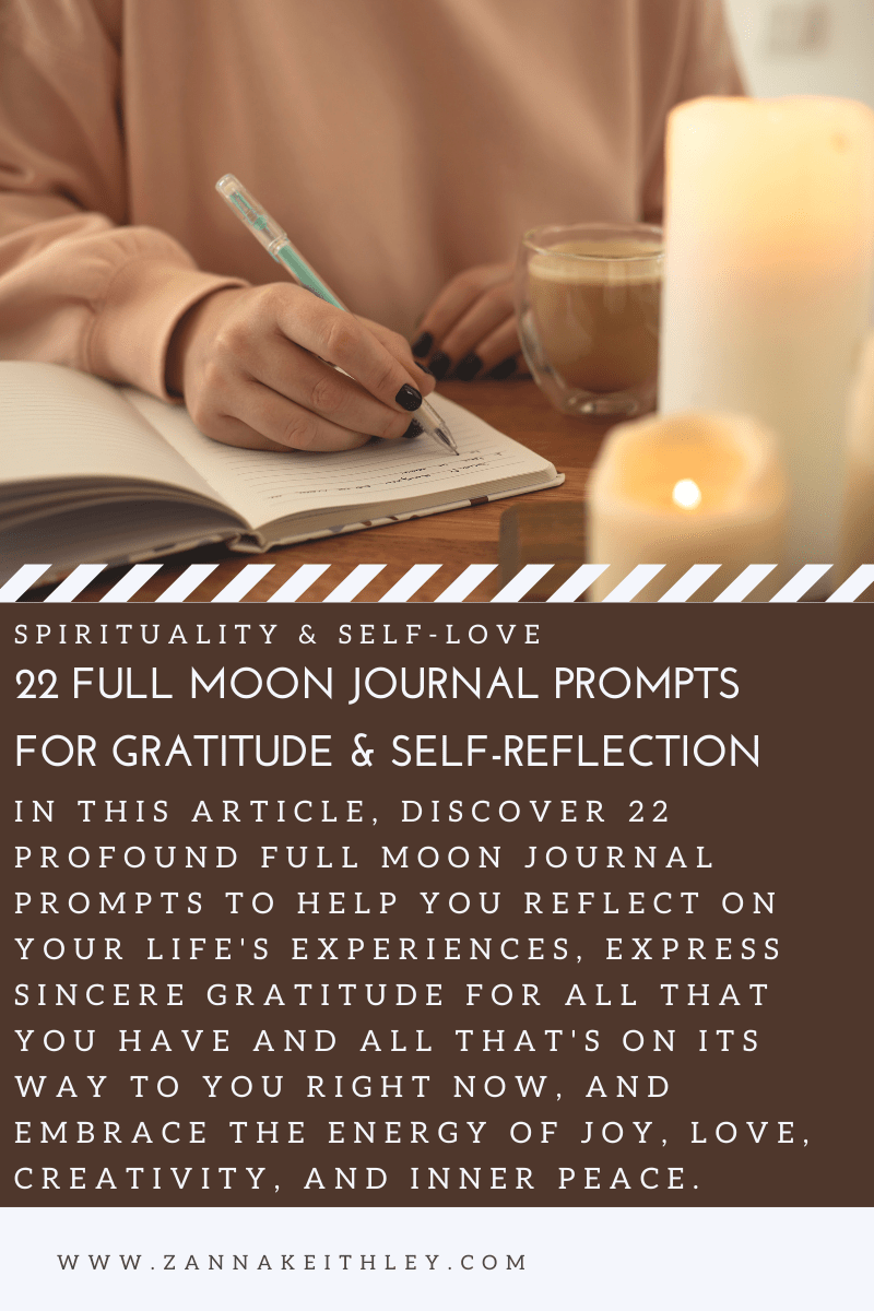 22 Full Moon Journal Prompts For SelfReflection
