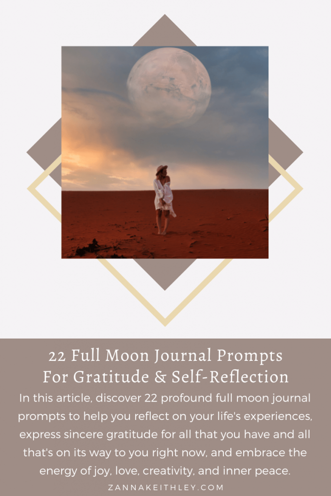 22 Full Moon Journal Prompts For SelfReflection