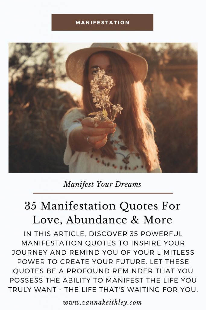 35 Manifestation Quotes For Love, Abundance & More