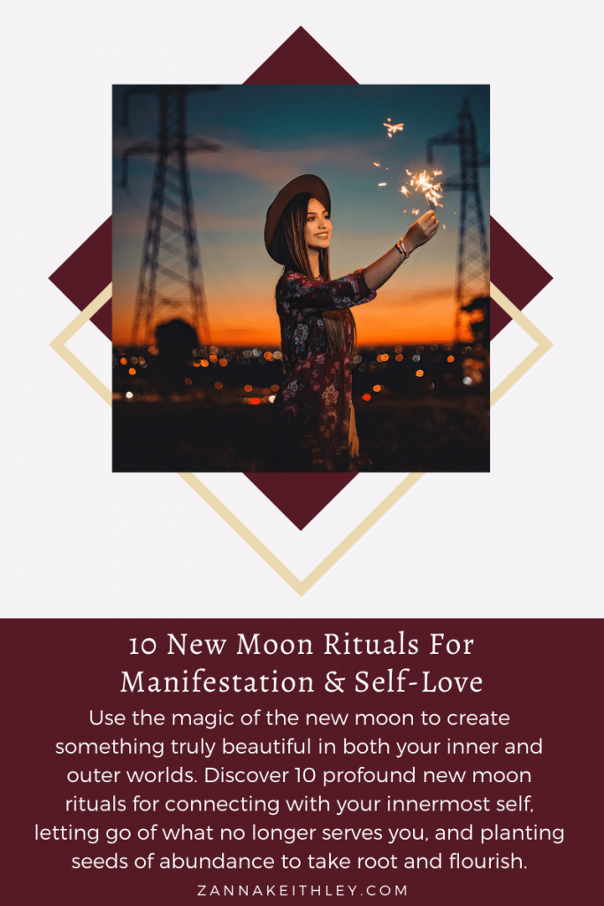 10 New Moon Rituals For Manifestation & Self-Love