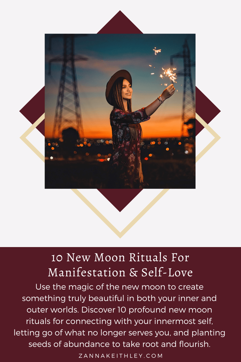 10 New Moon Rituals For Manifestation & SelfLove
