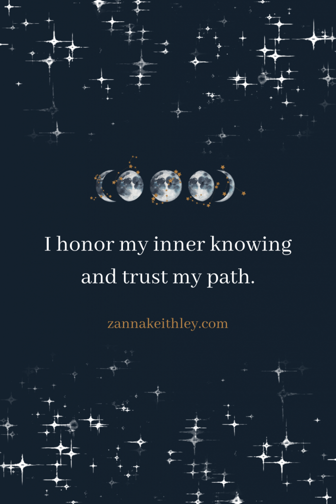 full moon affirmations